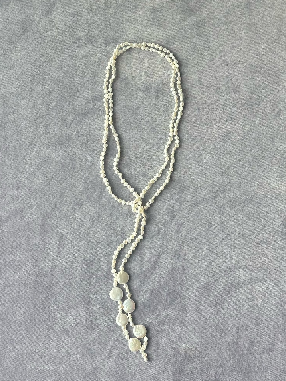 NWOT Polo Ralph Lauren Pearl Wrap Necklace
